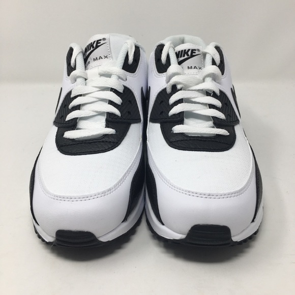 Nike Air Max 90 White Black Womens 8.5 OC50 - Picture 2 of 6